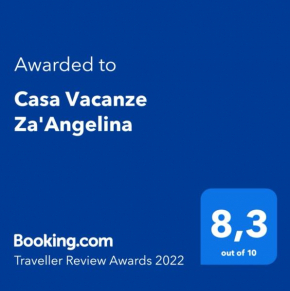 Отель Casa Vacanze Za'Angelina, Кастелламмаре Дель Гольфо